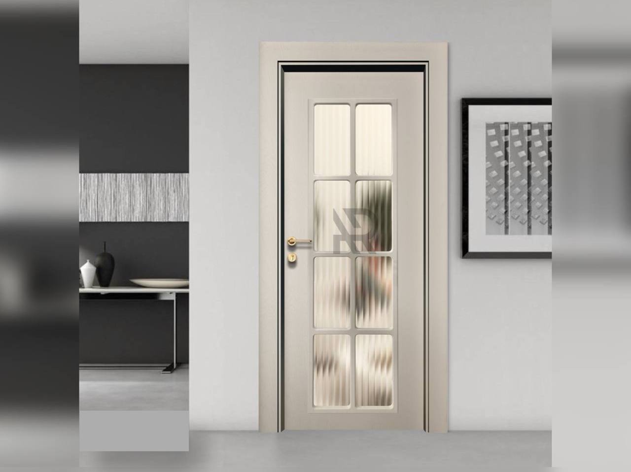 درب داخلی شیشه خور